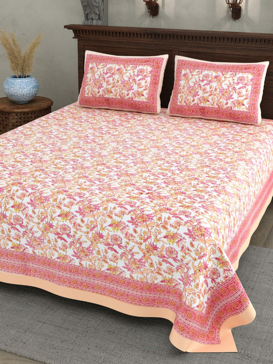 Double Bedsheet with 2 Pillow(SST81)