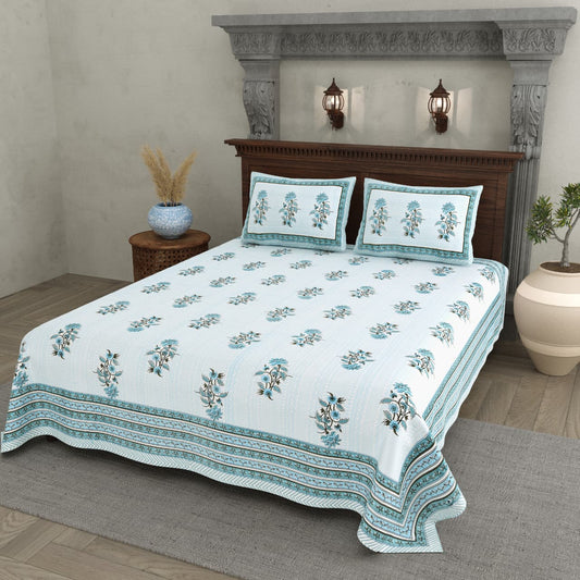 Double Bedsheet with 2 Pillow(SST99)