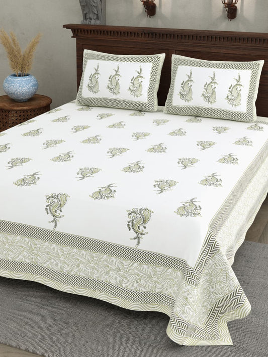 Double Bedsheet with 2 Pillow(SST101)