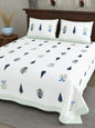 Double Bedsheet with 2 Pillow(SST104)