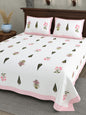 Double Bedsheet with 2 Pillow(SST108)