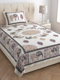 Single Bedsheet with One Pillow  (116)