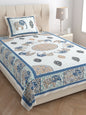 Single Bedsheet with One Pillow  (118)