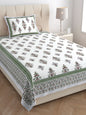 Single Bedsheet with One Pillow  (127)