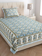 Single Bedsheet with One Pillow  (129)