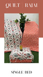 Elite Mulmul Printed Quilt RAJAI (SINGLE BED) (149)