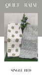 Elite Mulmul Printed Quilt RAJAI (SINGLE BED) (160)