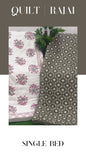 Elite Mulmul Printed Quilt RAJAI (SINGLE BED) (165)