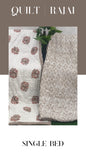 Elite Mulmul Printed Quilt RAJAI (SINGLE BED) (169)