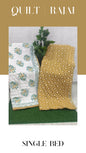 Elite Mulmul Printed Quilt RAJAI (SINGLE BED) (174)