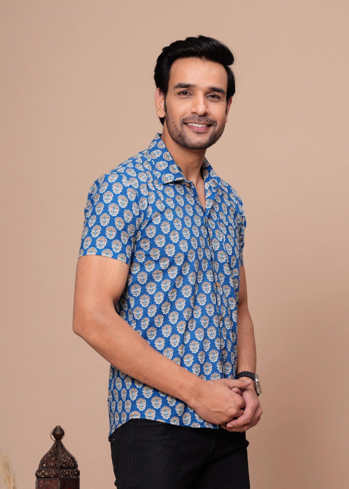 Pure Cotton With Umbrella Cut And Mens Shirts (5)