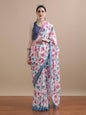 Pure Cotton Mul Mul  Printed Sarees With Blouse (10)