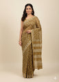 Chanderi Silk Sarees with Beautiful Hand Block Prints (146)