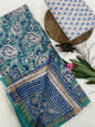 Chanderi Silk Sarees with Beautiful Hand Block Prints (154)