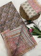 Chanderi Silk Sarees with Beautiful Hand Block Prints (160)