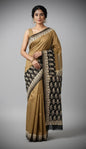 Chanderi Silk Sarees with Beautiful Hand Block Prints (164)