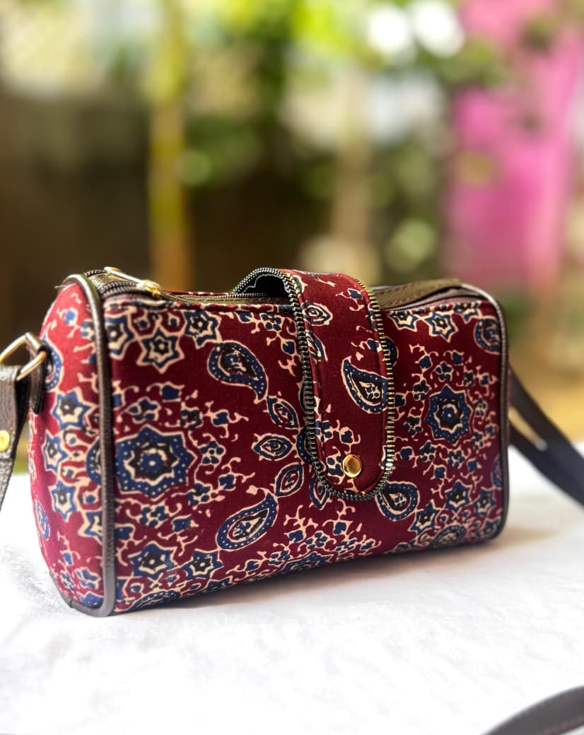 Hand Block Printed Sling  (4)