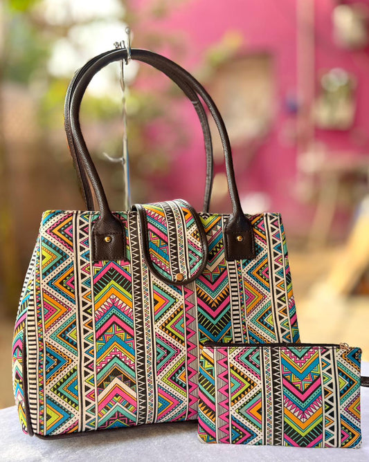 Triple partition Tote Bag (44)