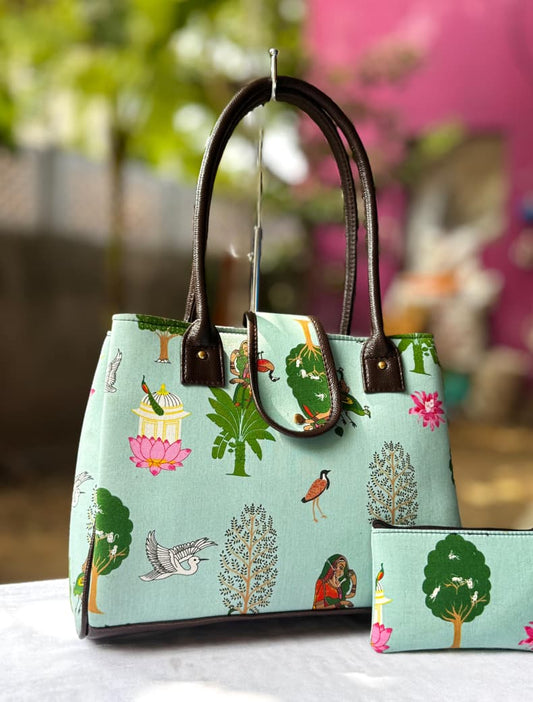 Triple partition Tote Bag (48)