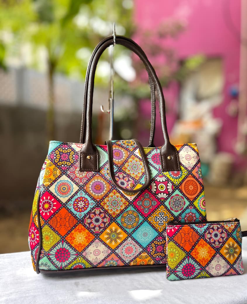 Triple partition Tote Bag (49)