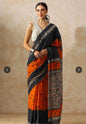 Bagru Block Print Cotton mulmul Sarees  (22)
