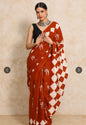 Bagru Block Print Cotton mulmul Sarees  (24)