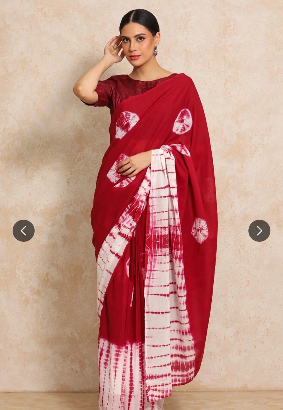 Bagru Block Print Cotton mulmul Sarees  (27)