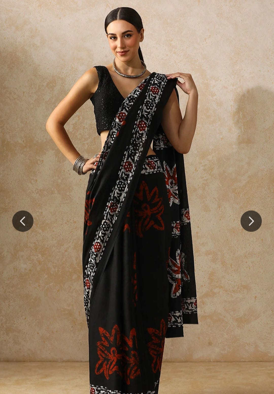 Bagru Block Print Cotton mulmul Sarees  (56)