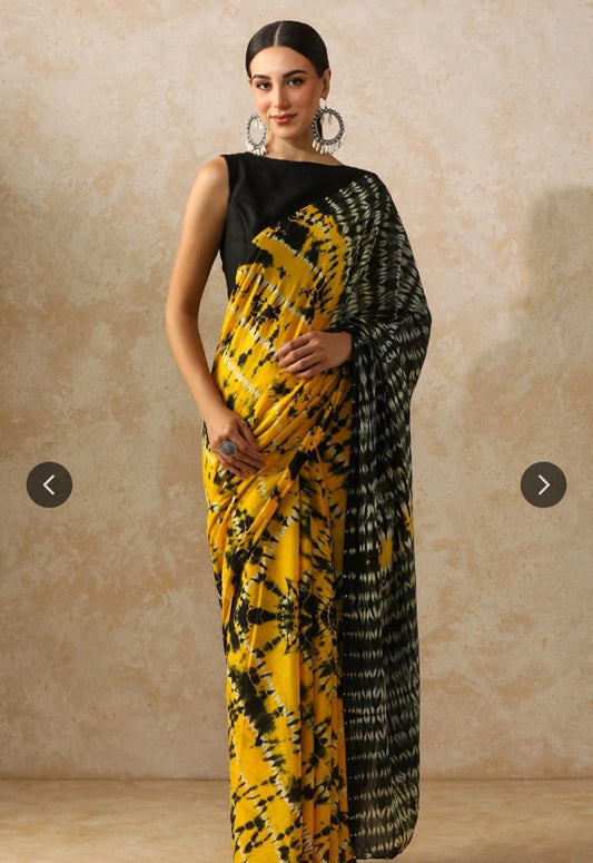 Bagru Block Print Cotton mulmul Sarees  (67)