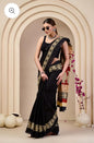 Bagru Block Print Cotton mulmul Sarees  (68)