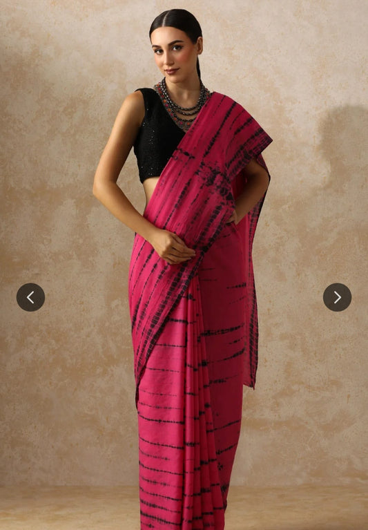 Bagru Block Print Cotton mulmul Sarees  (69)
