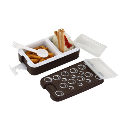 Airtight Lunch Box 2 Compartment Lunch Box