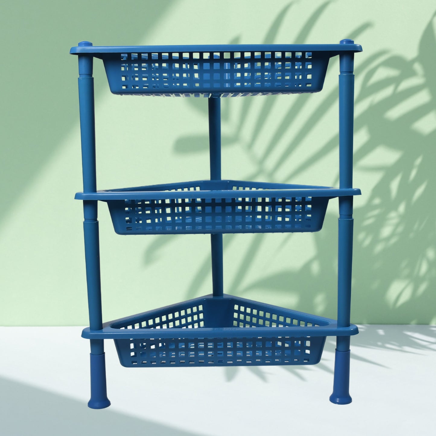 Triangle Storage Plastic 3-tier  Rack