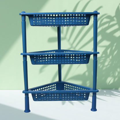 Triangle Storage Plastic 3-tier  Rack