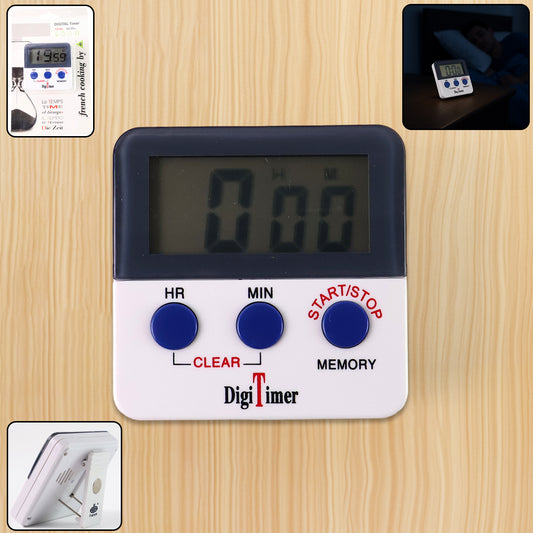 Digital Kitchen Timer With Alarm