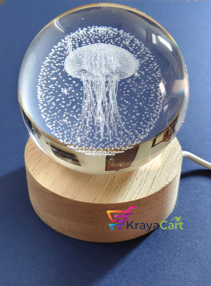 3D Ball Lamp Jelly Fish
