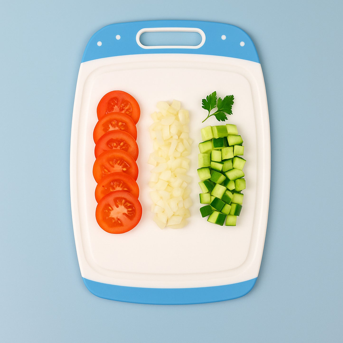 Vegetables And Fruits Cutting Chopping Board Plastic Chopper Cutter Board (1 Pc)