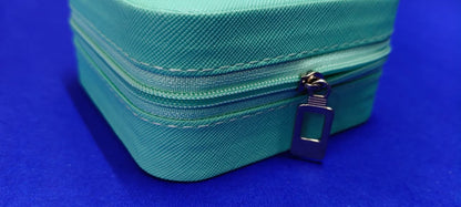 Mini Jewellery Square Box with Zip