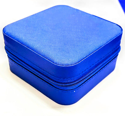 Mini Jewellery Square Box with Zip