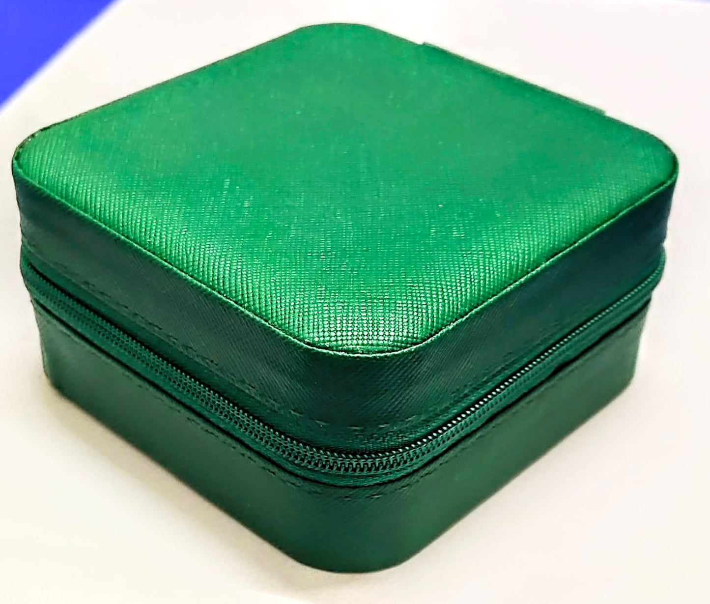Mini Jewellery Square Box with Zip