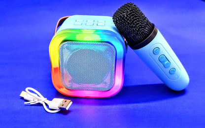 Colourful Karaoke Sound System with Mic K12 SPEAKER