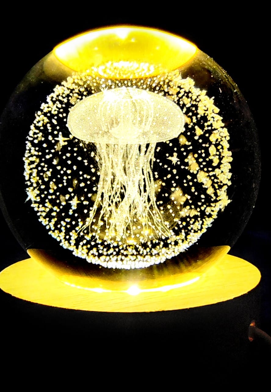 3D Ball Lamp Jelly Fish