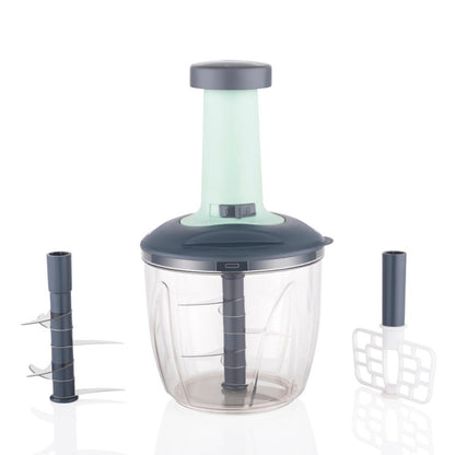 2 In 1 Push Up Chopper With Blender