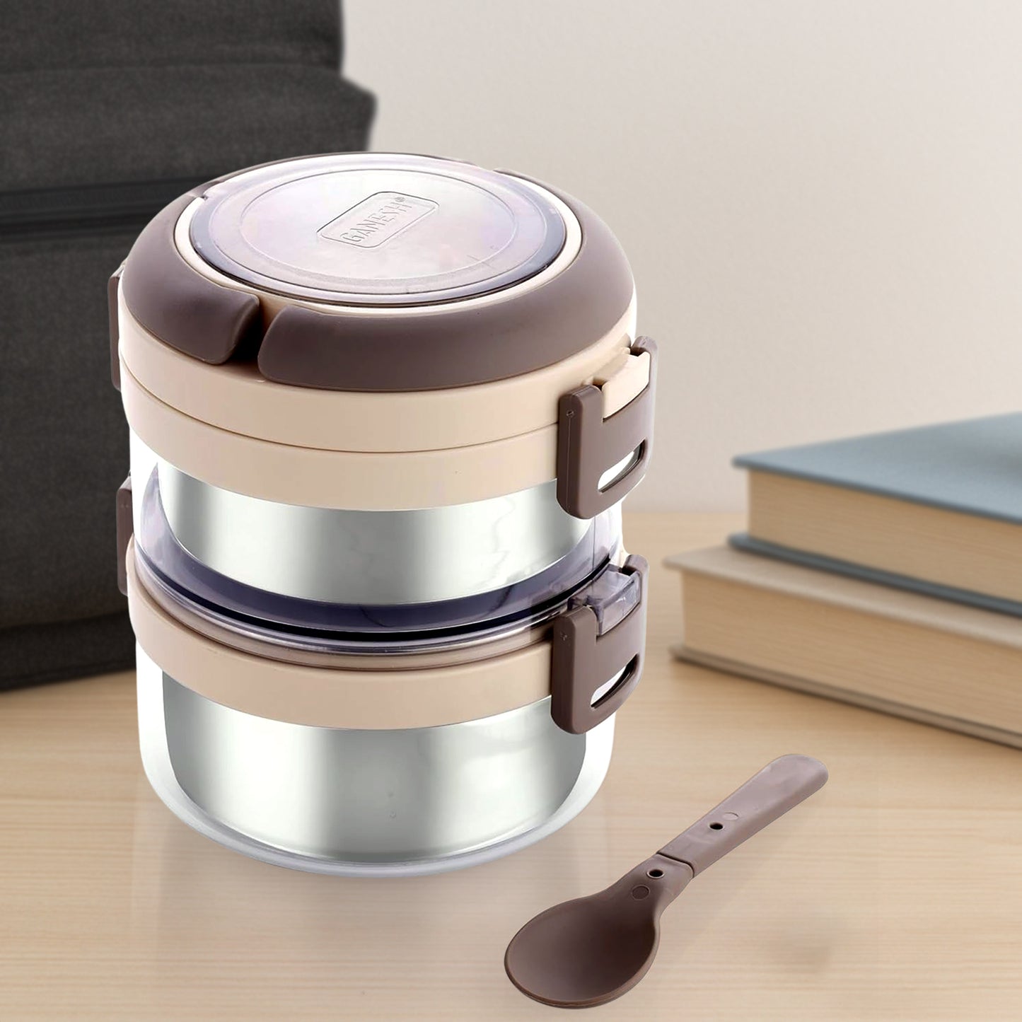 Steko-2 Double Layer Stainless Steel Insulated Lunch Box Set