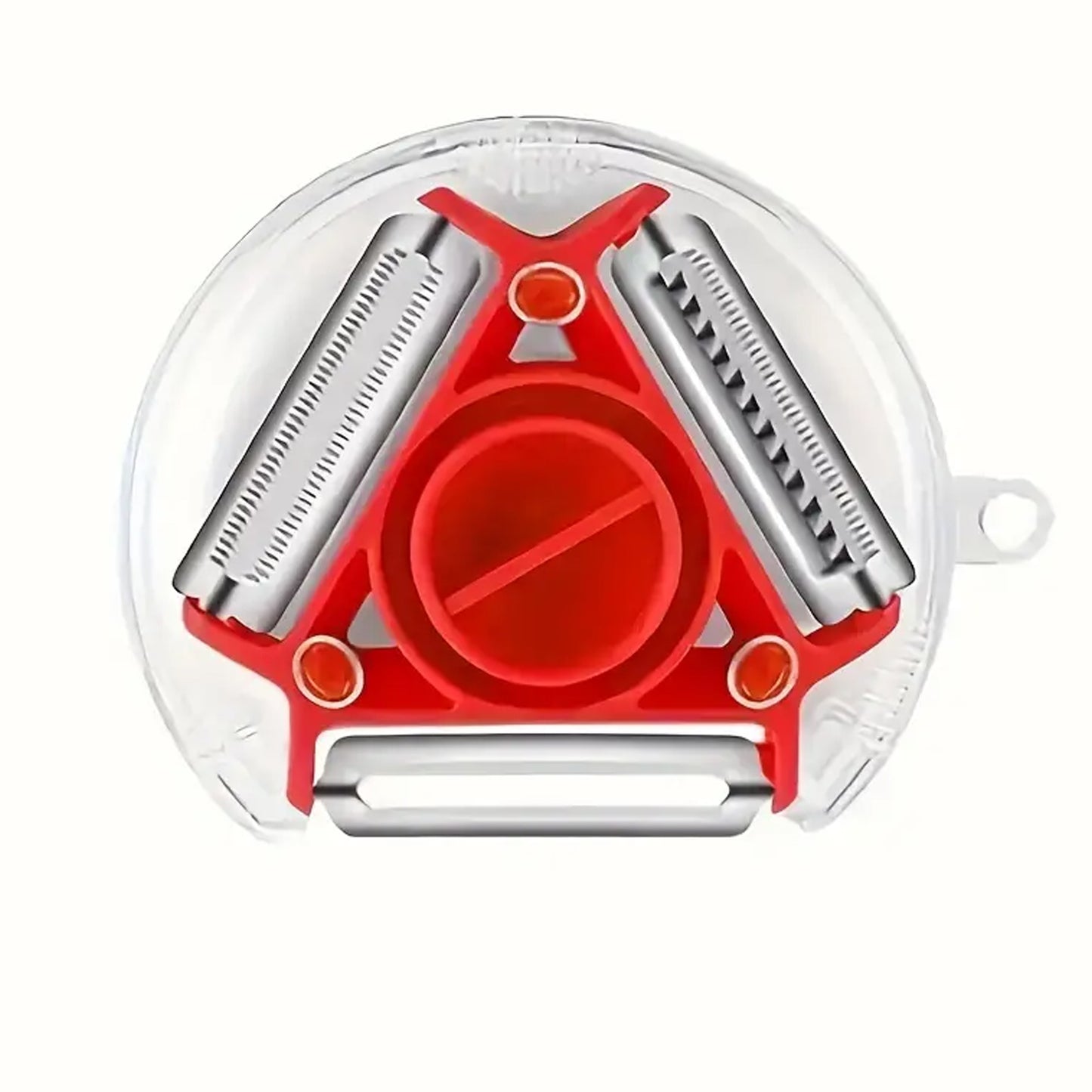 3 In 1 Multi Function Three Use Rotary Hanging Round Peeler