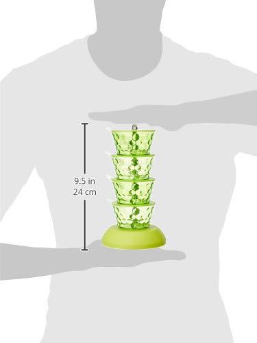 4 In 1 Multipurpose 360 Degree Rotating Pickle Rack Container For Kitchen