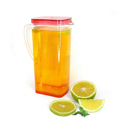 Square Jug For Carrying Water , Juices And Beverages