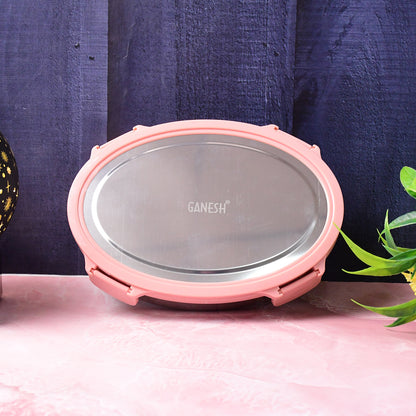 Classy 2-piece Stainless Steel Lunch Box Set