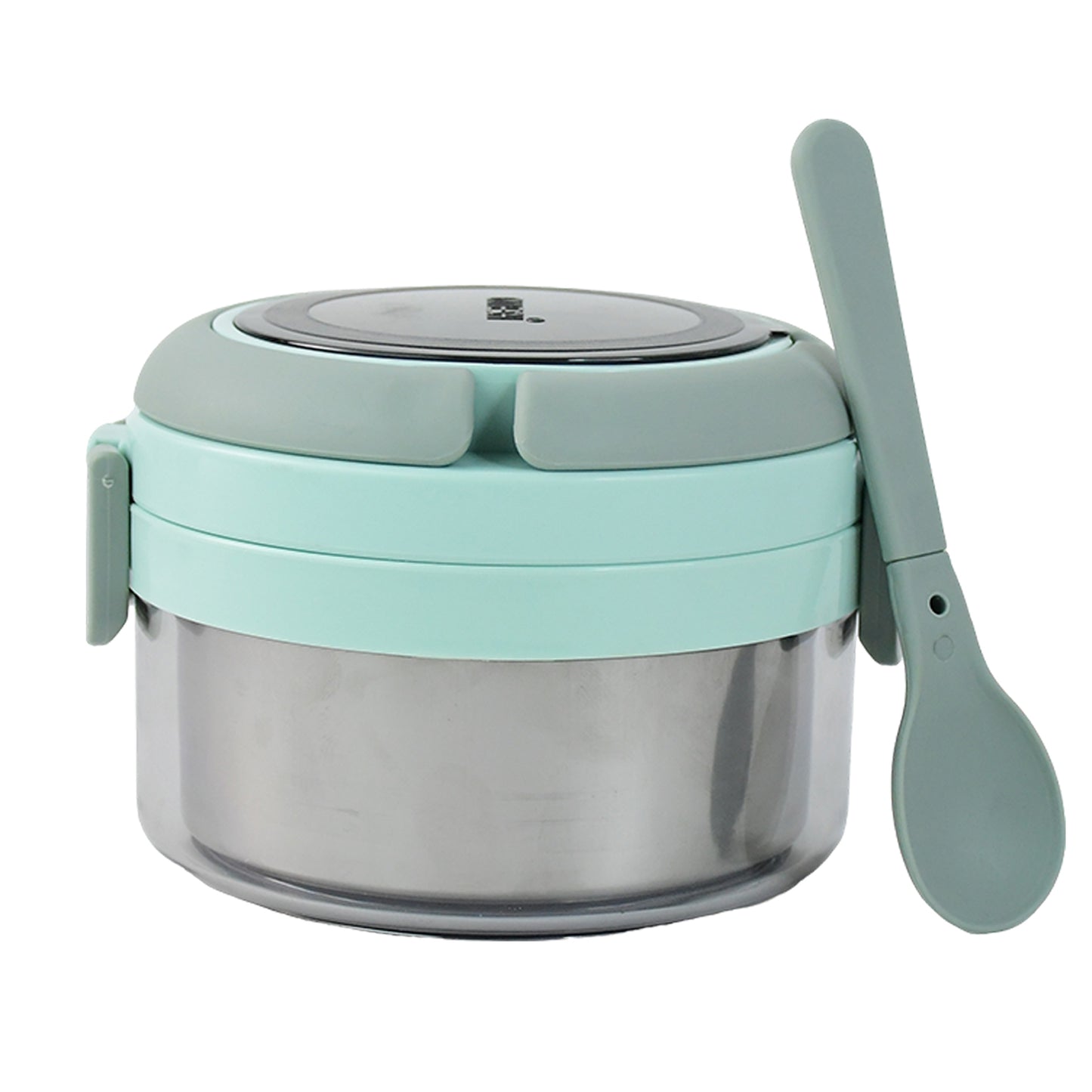 Tiara 400ml Stainless Steel Insulated Lunch Box With Leakproof Lid  Folding Spoon